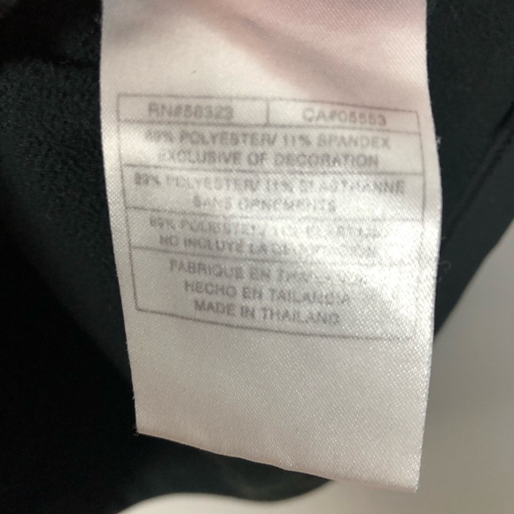 Nike Womens Turtle Neck Long Sleeve Top Sz Small - Picture 4 of 6